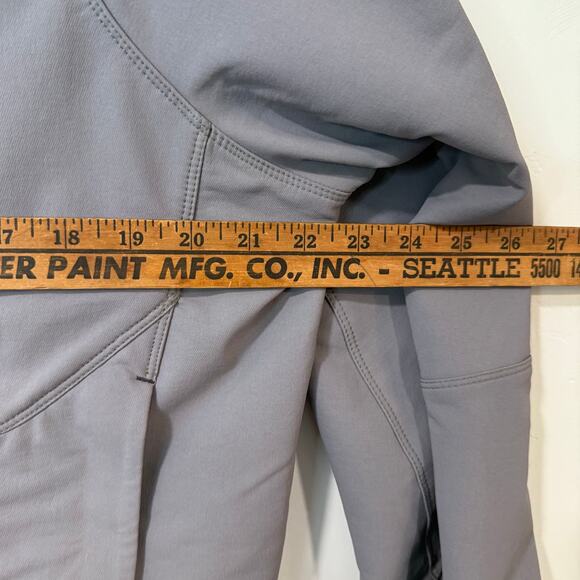 Patagonia Men's Alpine Guide Jacket Grey Large Soft Shell Full Zip Stretch - Picture 8 of 9